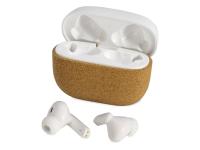 Наушники беспроводные TWS Socorro из пробки и переработанного пластика