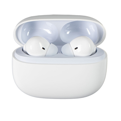 Наушники LAUD беспроводные с амбушюрами, пластиковый корпус, белые