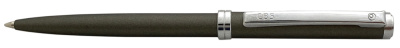 Шариковая авторучка в металлическом корпусе из латуни "DELGADO METALLIC GREY FINISH" CBS (антрацит/серебристый)