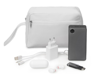 Органайзер для электроники и проводов Carriage, белый