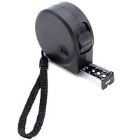 Рулетка Shadow 5м, чёрная