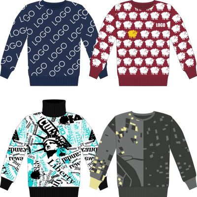 Свитер на заказ Tricksy Net, акрил, размер XS