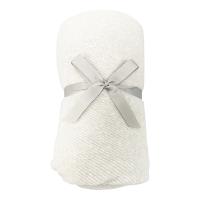 Плед акриловый SUPER SOFT NATURE, белый