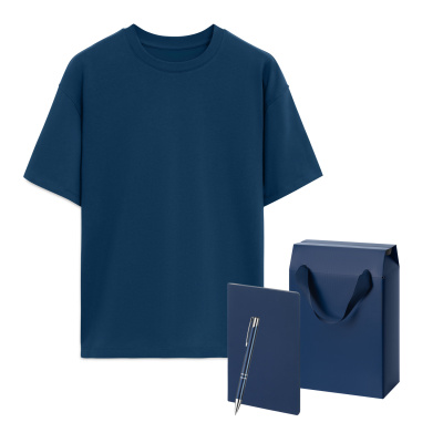 Набор с одеждой RUST (футболка, блокнот, ручка), синий XS/S