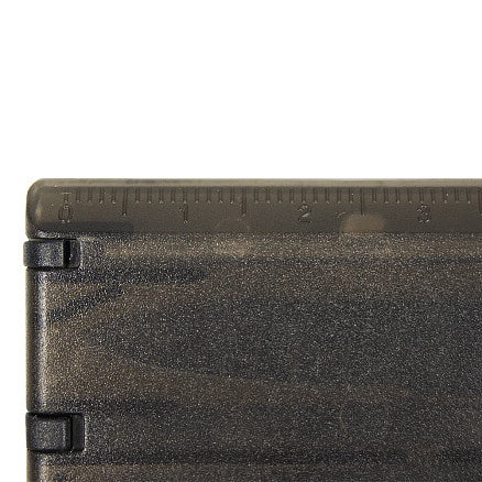 Карточка Tools Nailcare 10 функций, инструменты из нержавеющей стали, корпус из полупрозрачного черного пластика