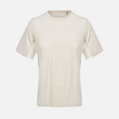 Футболка спортивная унисекс Storm, бежевая (льняная), размер XS