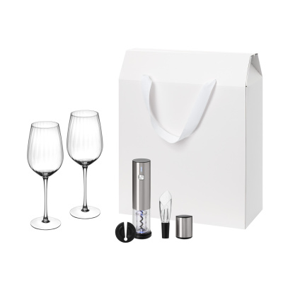 Подарочный набор Blanche, Vintaro (2 бокала + набор для вина)