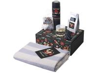 Подарочный набор Re:Warm с пледом, термосом и свечой