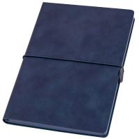 Ежедневник A5 недатированный Massimo в мягком переплёте, темно-синий