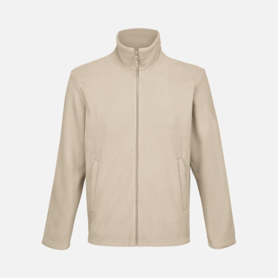 Куртка флисовая унисекс Nitro, серо-бежевая, размер S