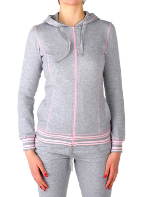 Женские толстовки с капюшоном 1 РОСТ меланж S (40-42)