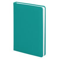 Ежедневник City Soft Vienna А5, недатированный, в твердой обложке с поролоном, бирюзовый
