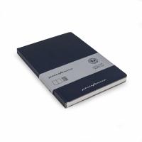 Блокнот линованный Pininfarina из каменной бумаги в твердой обложке, А5, синий