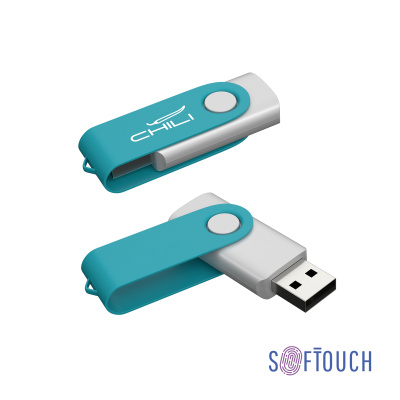 Флеш-карта "Vostok", объем памяти 16GB, покрытие soft touch#