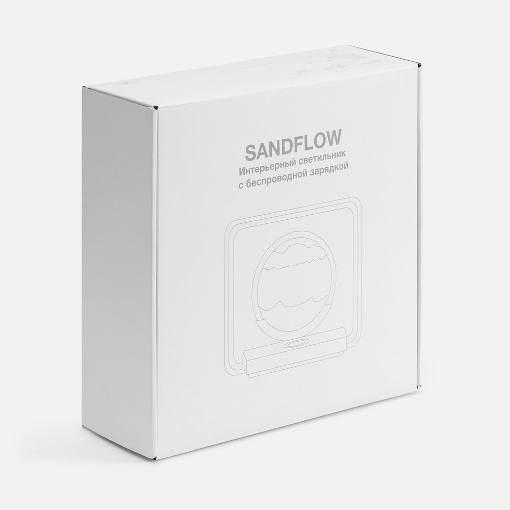Интерьерный светильник с беспроводной зарядкой Sandflow Интерьерный светильник с беспроводной зарядкой Sandflow