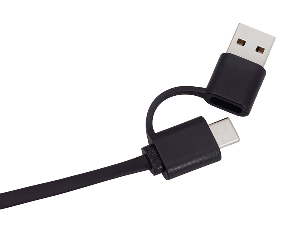 Универсальный кабель с ретрактором 3-в-1 Retrax Универсальный кабель с ретрактором 3-в-1 Retrax