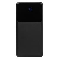 Внешний аккумулятор (powerbank) «Stream 20», 20 000 mAH, с двумя зарядными шнурами,  22,5W (Ватт)  super fast charge, Power Delivery (PD) 25.5W (dfnn), c цифровым дисплеем для контроля заряда, черный