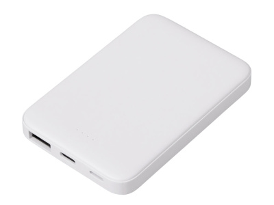 Внешний аккумулятор Simp, 5000 мАч, белый