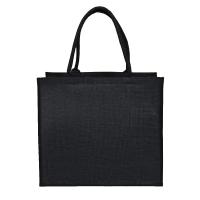 Сумка из джута Caravan Jute, чёрная