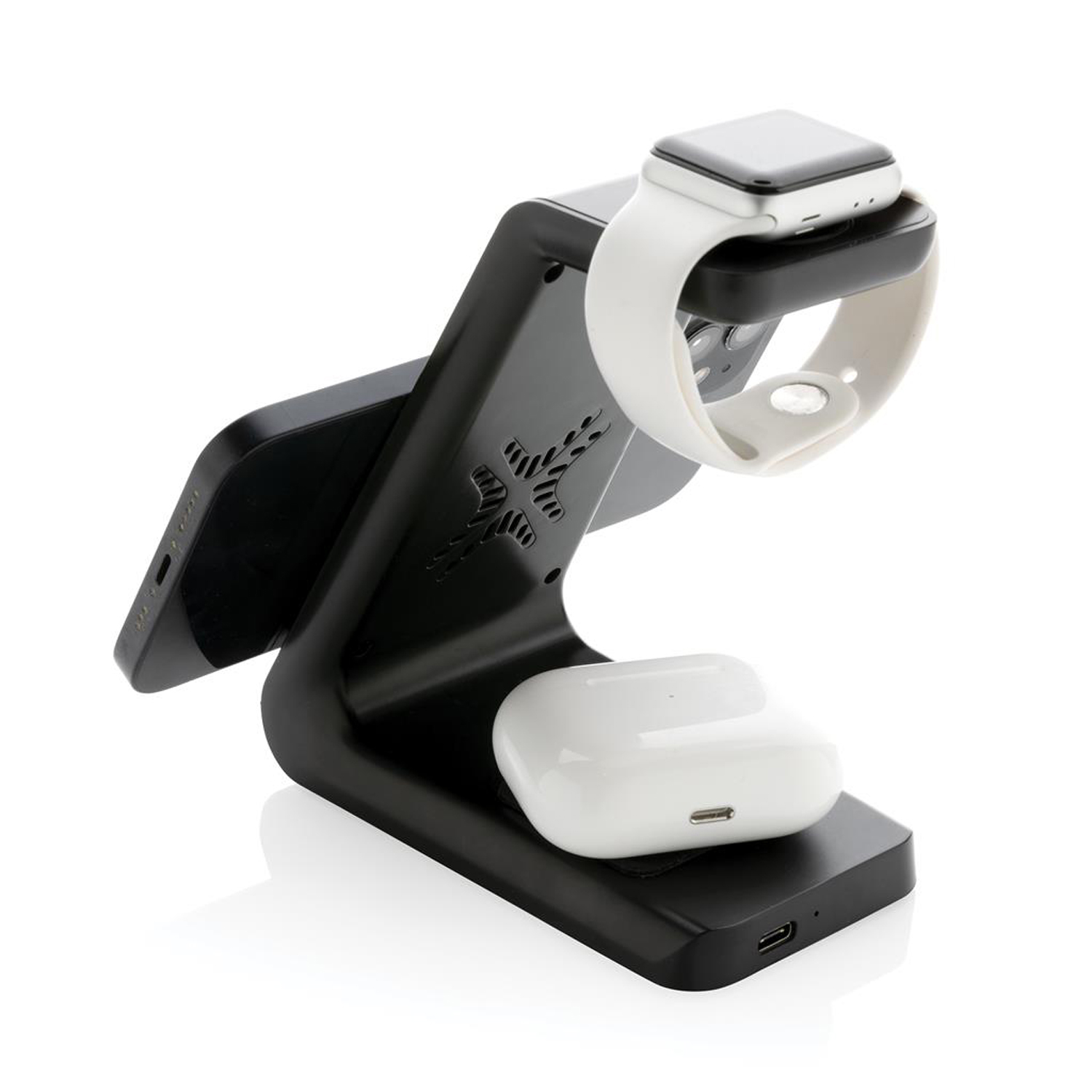 Док-станция 3-в-1 Urban Vitamin Fairfield из переработанного пластика RCS Док-станция 3-в-1 Urban Vitamin Fairfield из переработанного пластика RCS