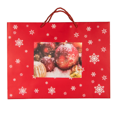 Пакет малый  RED WONDER размер 32 x 27 x 11 см,