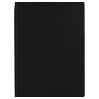 Ежедневник Flexy Foggia Folio B5, черный, недатированный, в гибкой обложке в подарочной коробке