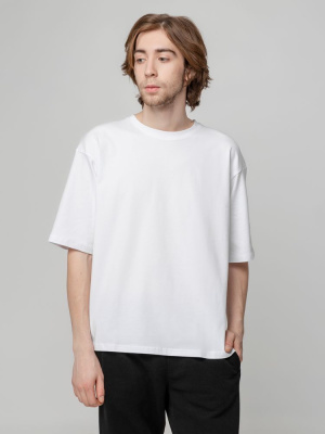 Футболка унисекс оверсайз Street Vibes, молочно-белая, размер XS/S