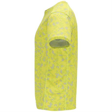 Спортивная футболка ASSEN мужская, ФЛУОРИСЦЕНТНЫЙ ЖЕЛТЫЙ ПИКСЕЛЬ S