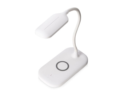 Настольный светильник с беспроводной зарядкой Nimble, 10 Вт (Р) Настольный светильник с беспроводной зарядкой Nimble, 10 Вт (Р)