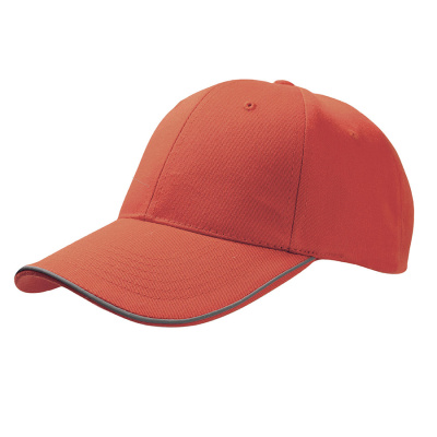 Бейсболка REFLECT со светоотражающими деталями, 6 клиньев,  металлическая застежка