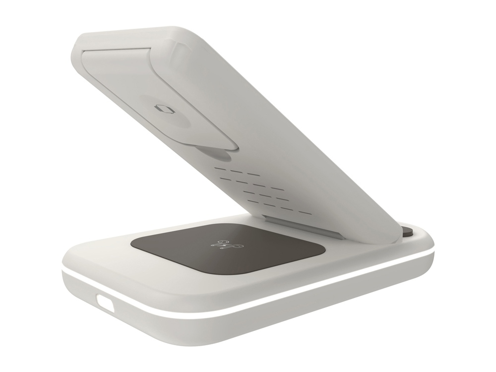 Беспроводное зарядное устройство 3-в-1 WS-304, 15 Вт Беспроводное зарядное устройство 3-в-1 WS-304, 15 Вт