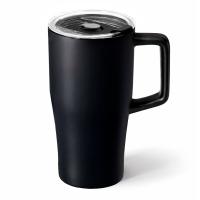 Кружка керамическая Stonely, чёрная