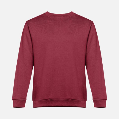 Свитшот унисекс Delta, бордовый, размер S