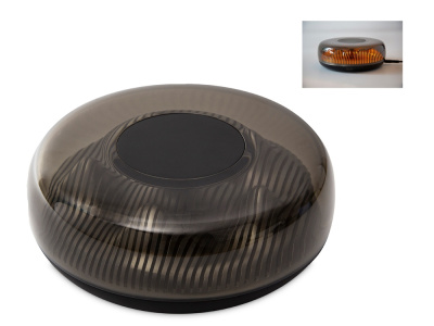 Ночник с беспроводной зарядкой Ember, 15 Вт, черный (Р) Ночник с беспроводной зарядкой Ember, 15 Вт, черный (Р)