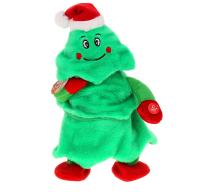 МЯГКАЯ ИГРУШКА МЕХАНИЧЕСКАЯ &quot;ЕЛОЧКА&quot; В КОЛПАКЕ ПОЕТ, ХОДИТ 333858