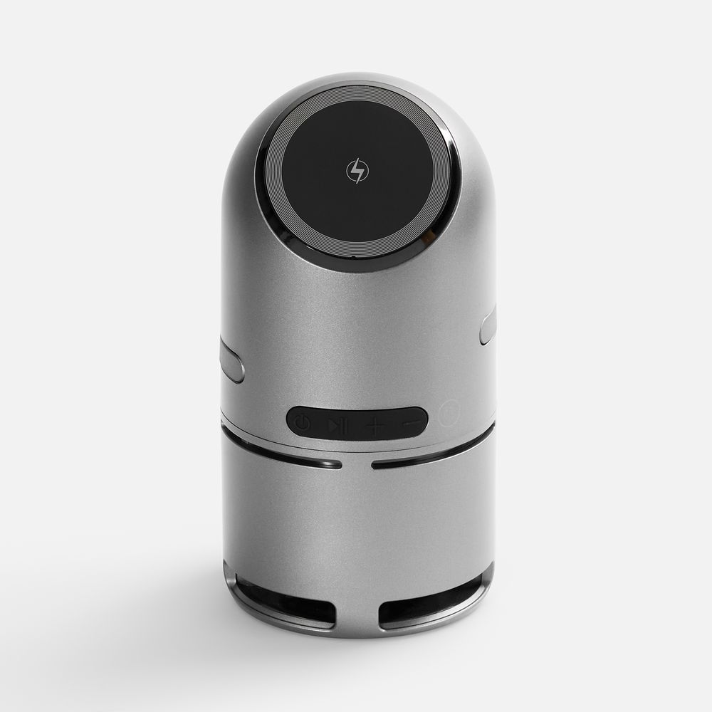 Bluetooth-колонка с беспроводной зарядкой Droid Bluetooth-колонка с беспроводной зарядкой Droid