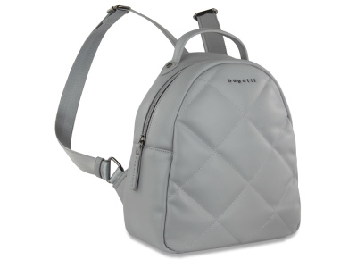 Рюкзак женский BUGATTI КАРА | CARA, серый, полиуретан, 25,5х11х27,5 см, 7 л