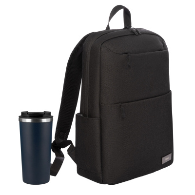 Подарочный набор Palermo, Forst, черный/синий (рюкзак, термокружка) Подарочный набор Palermo, Forst, черный/синий (рюкзак, термокружка)