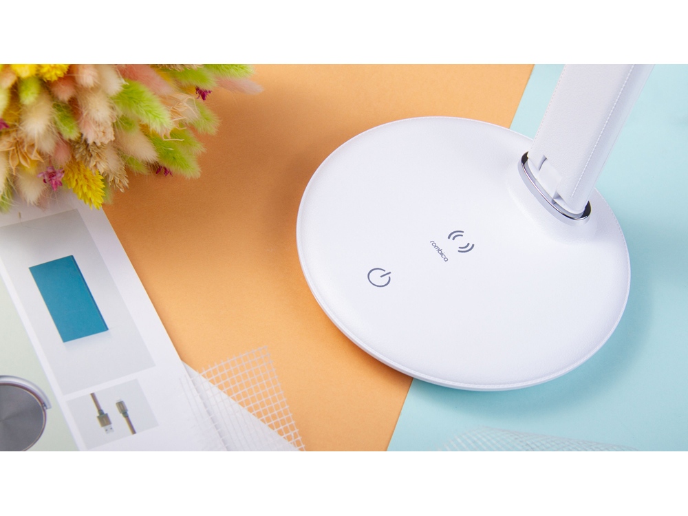 Настольная лампа с беспроводной зарядкой LED FAROS Настольная лампа с беспроводной зарядкой LED FAROS