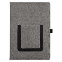 Ежедневник Smart Wallet Cambric A5, серый, недатированный, в твердой обложке с поролоном