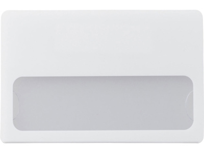 Бейдж с загибушкой(литой) 90х60мм, белый