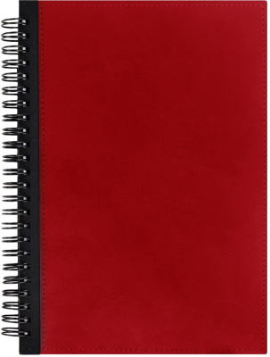Ежедневник Notera Maxi, недатированный, красный