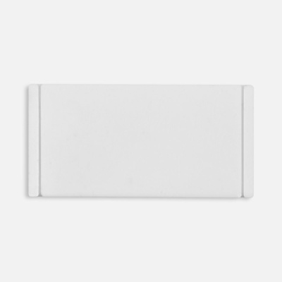 Лейбл из ПВХ Dzeta, XS, белый