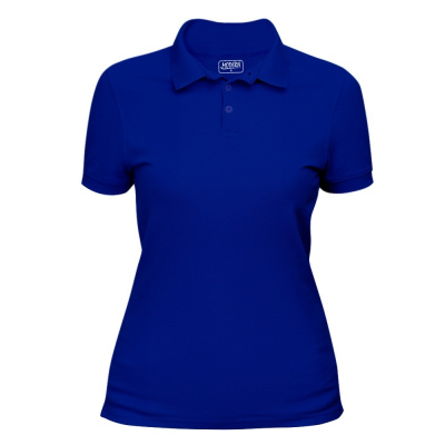 Поло женские 100% хлопок я-синие S (40-42)