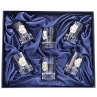 Новогодний набор стопок для водки &quot;Друг человека&quot; 6176