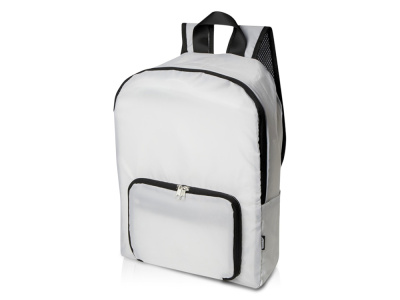 Складной рюкзак EcoFold объемом 15 л из переработанного ПЭТ-пластика - Белый