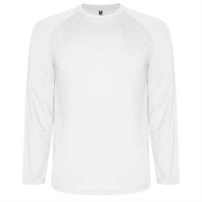 Спортивная футболка MONTECARLO L/S мужская, БЕЛЫЙ S