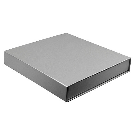 Набор подарочный Solution Prestige Duo, (Ежедневник в суперобложке Country Galaxy Nuba A5+, Ручка шариковая матовая Prime), серый