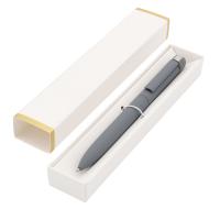 Ручка Espada в коробке Cradle белой с позолотой, серый