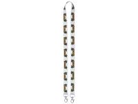 Ланъярд под сублимацию с 2-мя карабинами